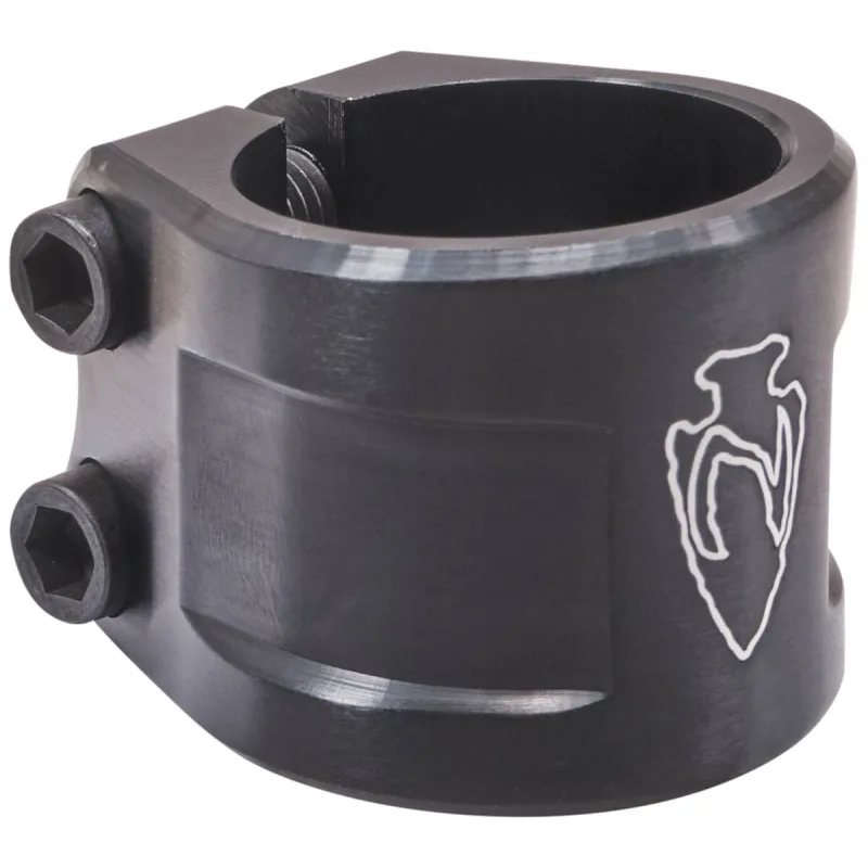 North Axe V2 Double Clamp - Matte Black