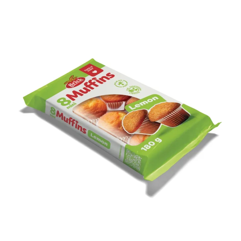 Brick mini muffiny citronové 180g (8 ks)