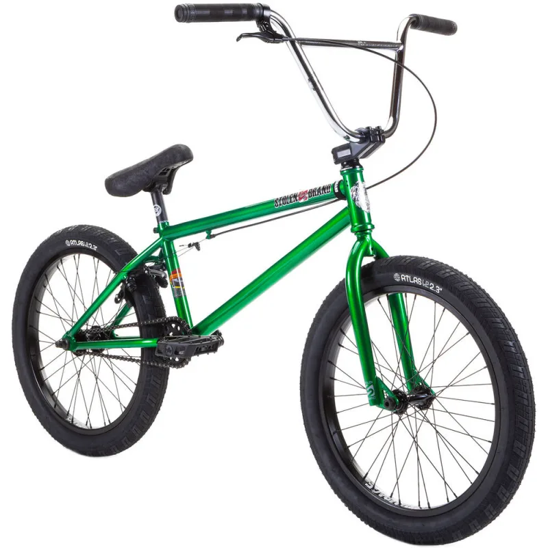 Stolen Heist 20'' 2022 BMX Freestyle Bike Dark Green