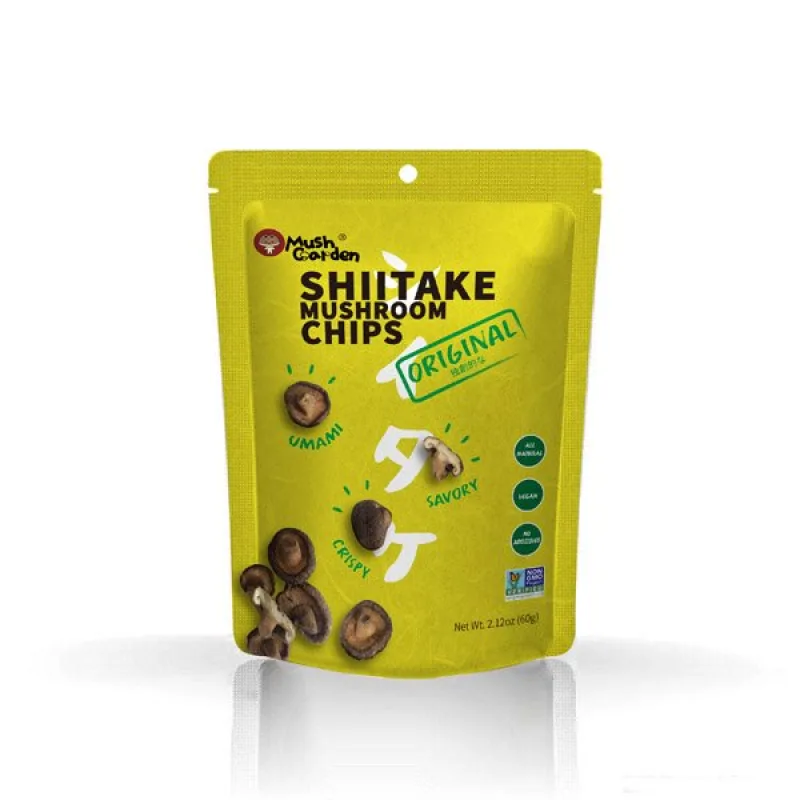 SHIITAKE - šitake huby, čipsy 60g