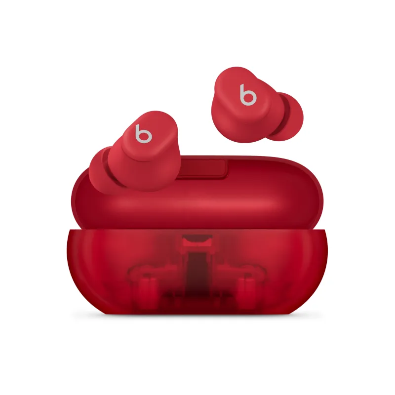 APPLE Beats Solo Buds/ANC/BT/Bezdrát/Transparent Red MUW03EE/A