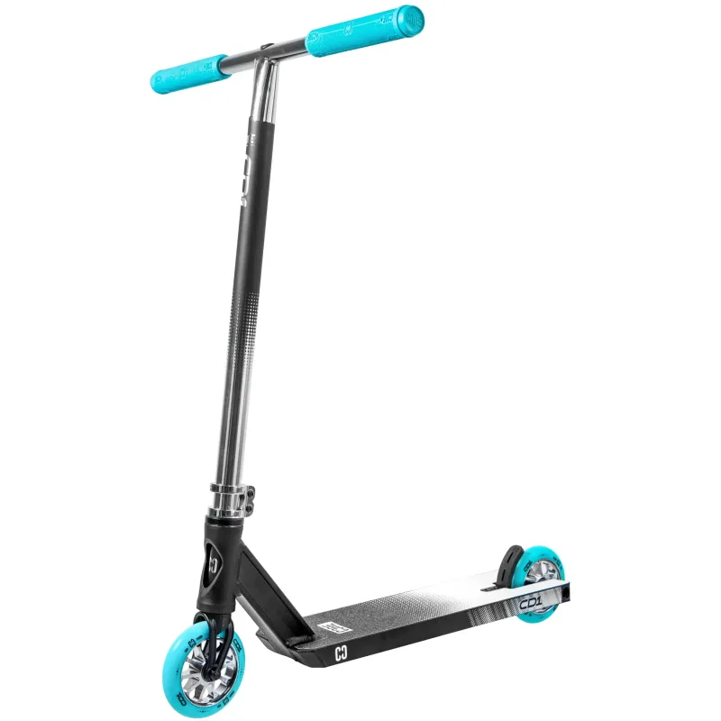 CORE CD1 Pro Scooter - Chrome/Teal