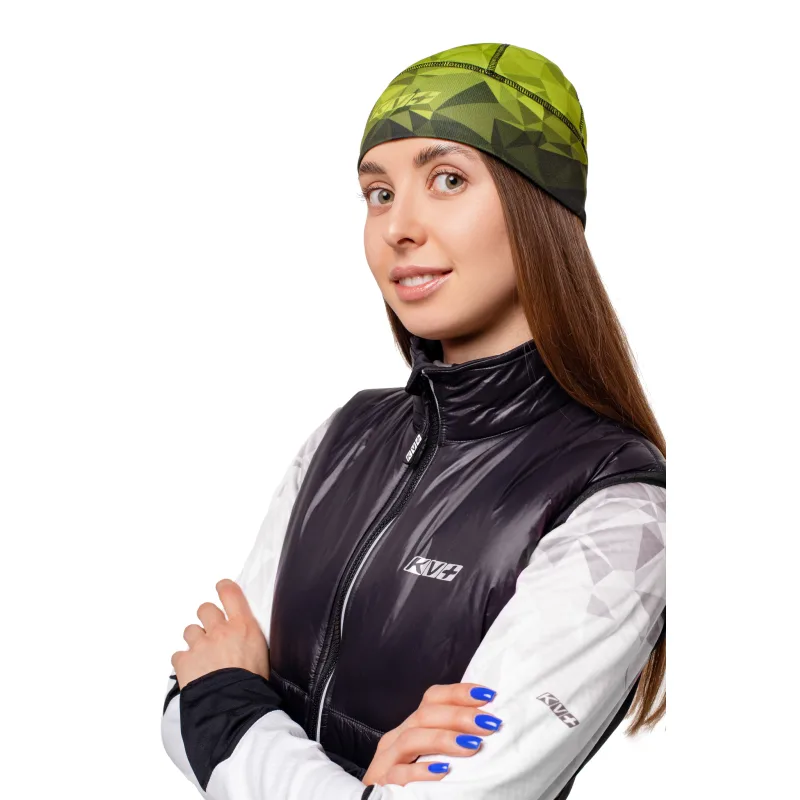 Běžecká čepice KV+ Premium hat zelená