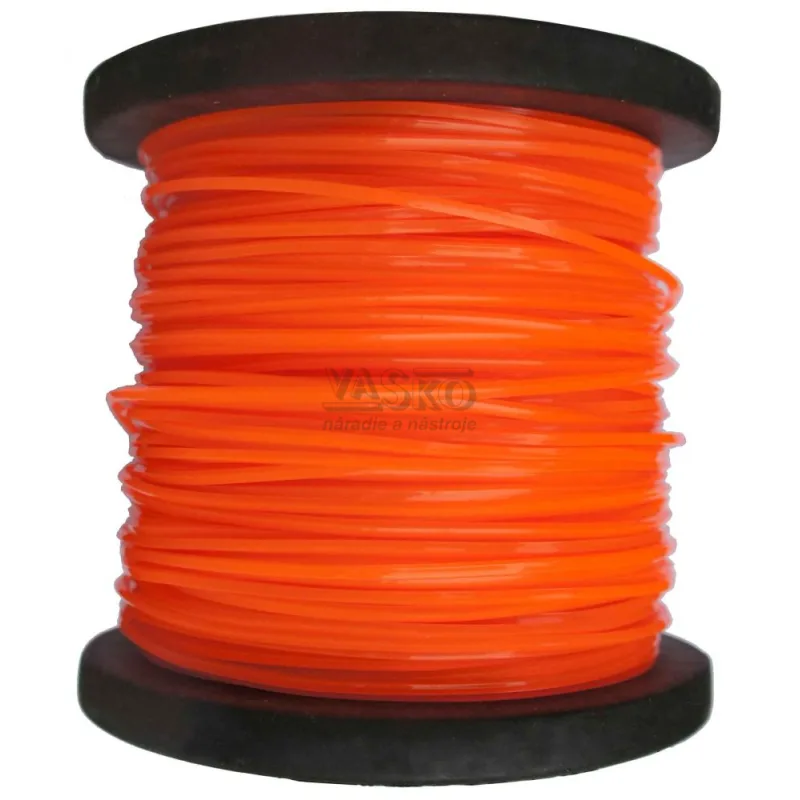 Struna do kosačky štvorcová 3,0 mm x 100 m