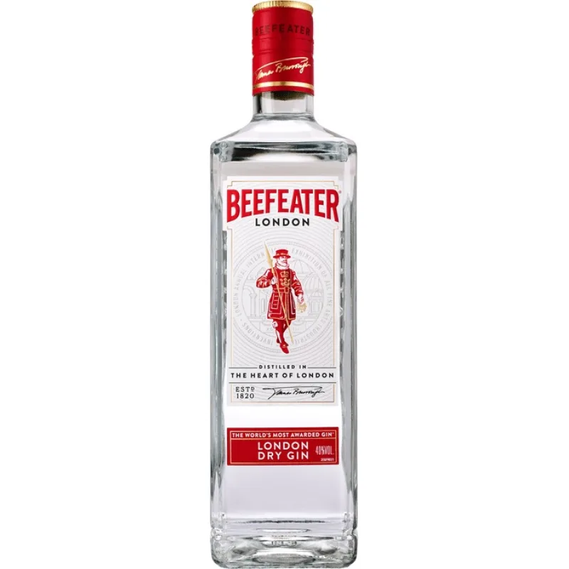 Beefeater Gin 40% 0,7 l (čistá fľaša)