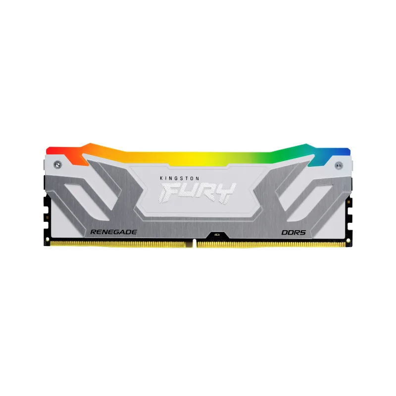 Kingston FURY Renegade/CUDIMM DDR5/24GB/8400MHz/CL40/1x24GB/RGB/White KF584CU40RWA-24