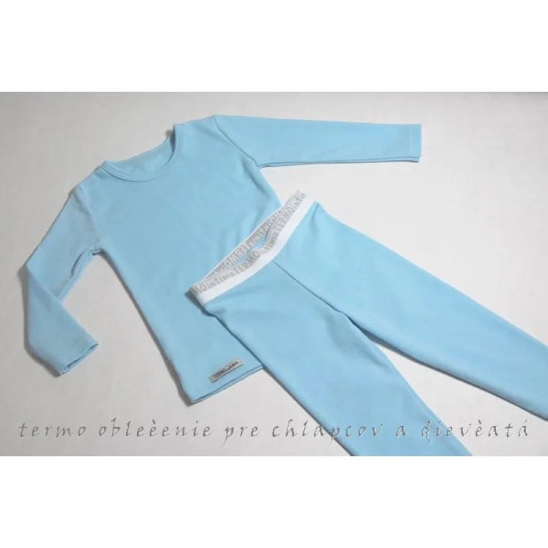 Termo spodky detské TERMOintima veľ. 86 až 104 - modrá svetlá, 98 - 104