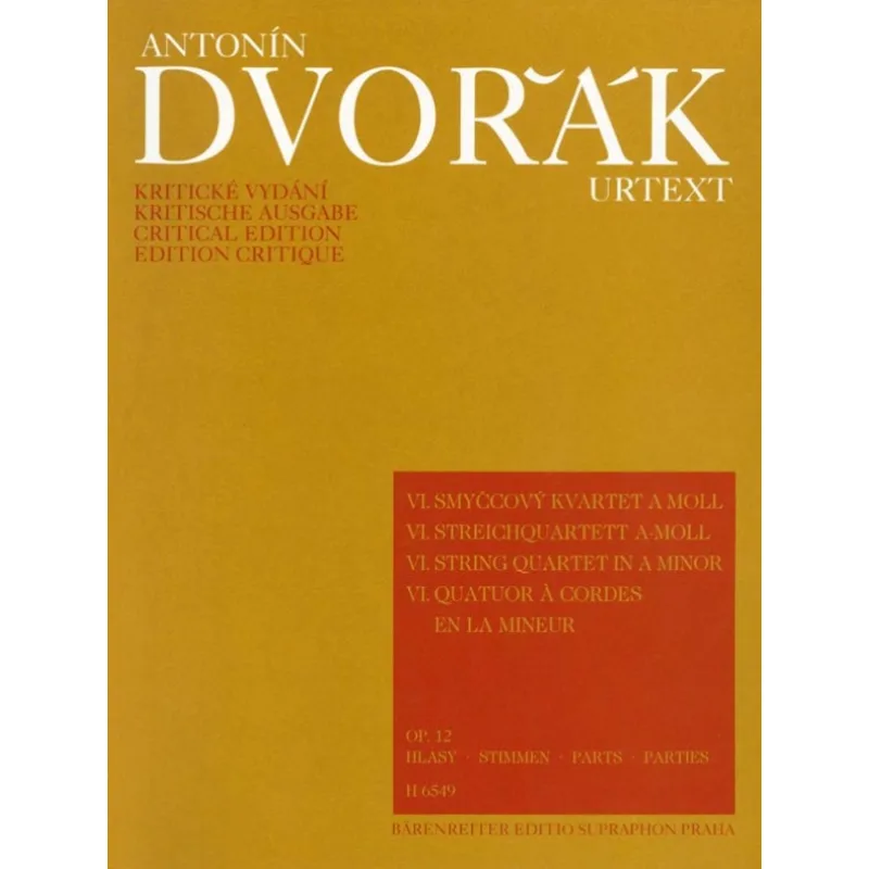 Bärenreiter Smyčcový kvartet č. 6 a moll op. 12