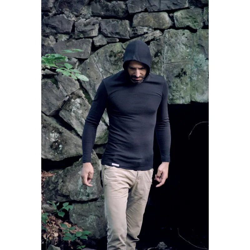 Termo nátelník s kapucňou - pánska mikina TERMOintima - M