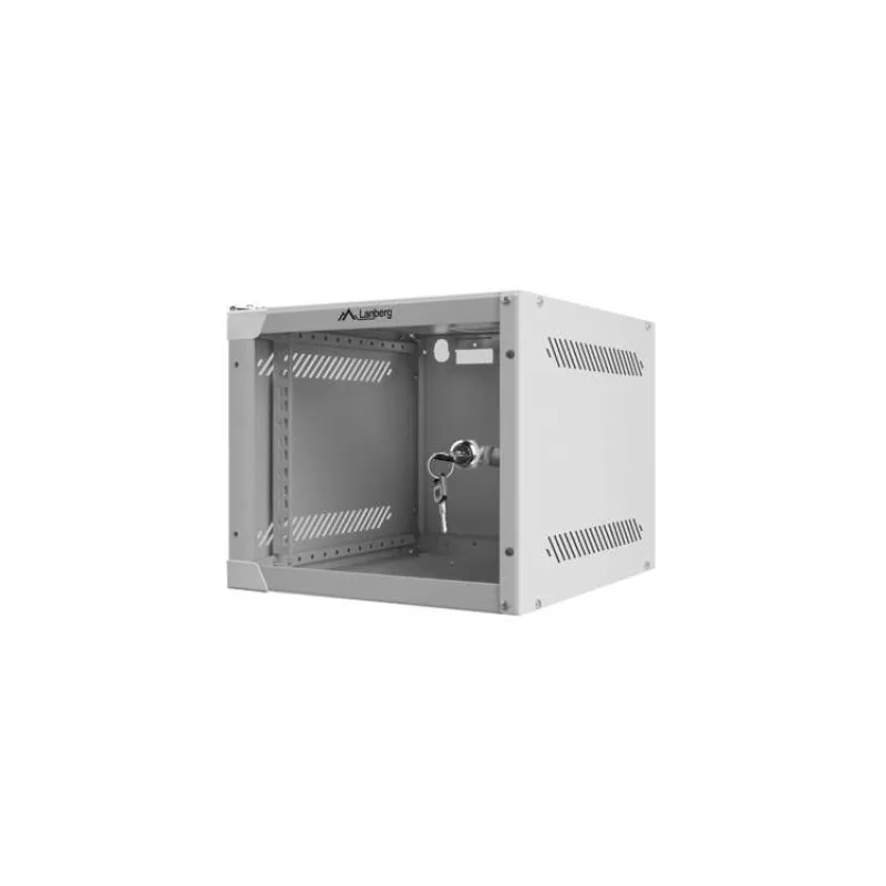 Nástenný rack 10'' 4U 280x310mm sivý flat pack (WF10-2304-10S)