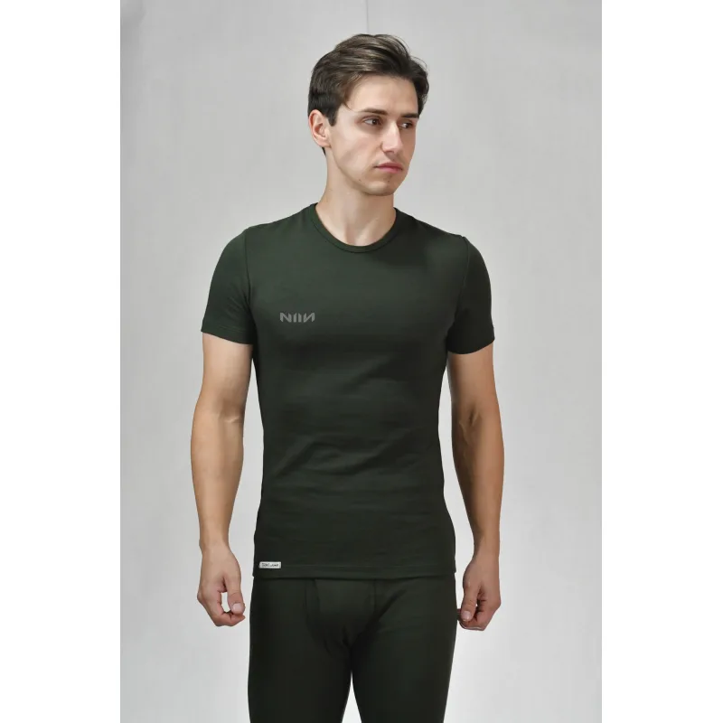 Pánske termo tričko TERMOintima NIIN khaki - XL, khaki