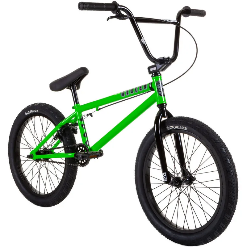 Stolen Casino 20" 2022 BMX Freestyle Bike - Gang Green