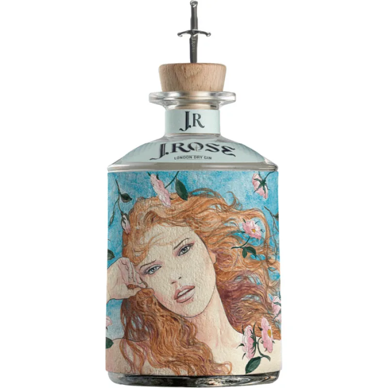 J.Rose London Dry Artisan Gin No.9 43% 0,7 l (čistá fľaša)