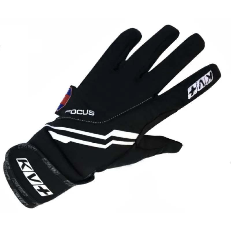 Běžecké rukavice KV+ Focus pro wind tech gloves 7G07.1 2017/18