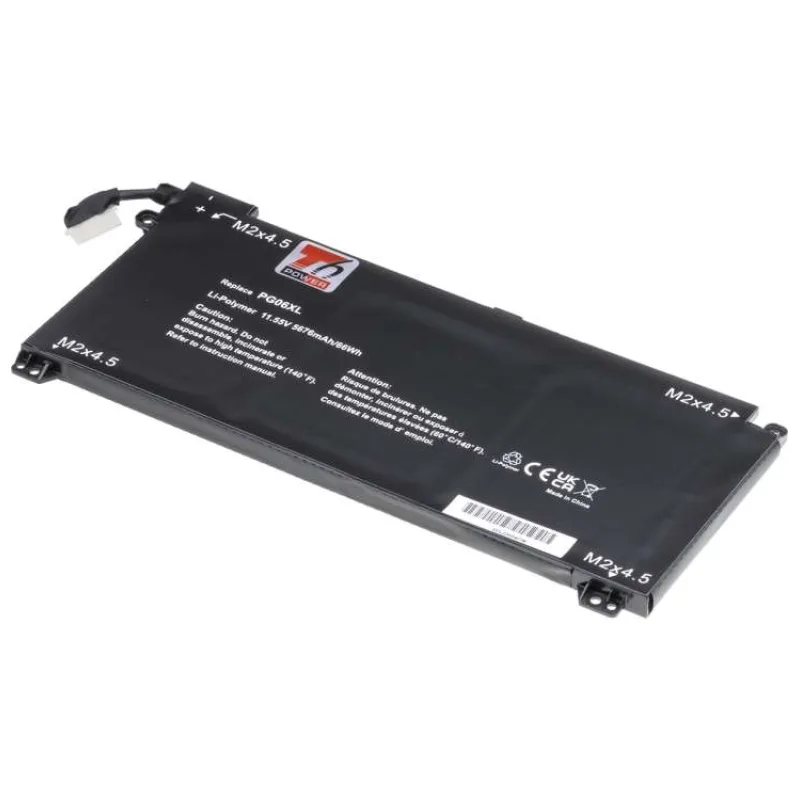 Batéria T6 Power pre HP Omen 15-dh0000, Omen 15-dh1000, 5676mAh, 66Wh, 6cell, Li-pol (NBHP0193)