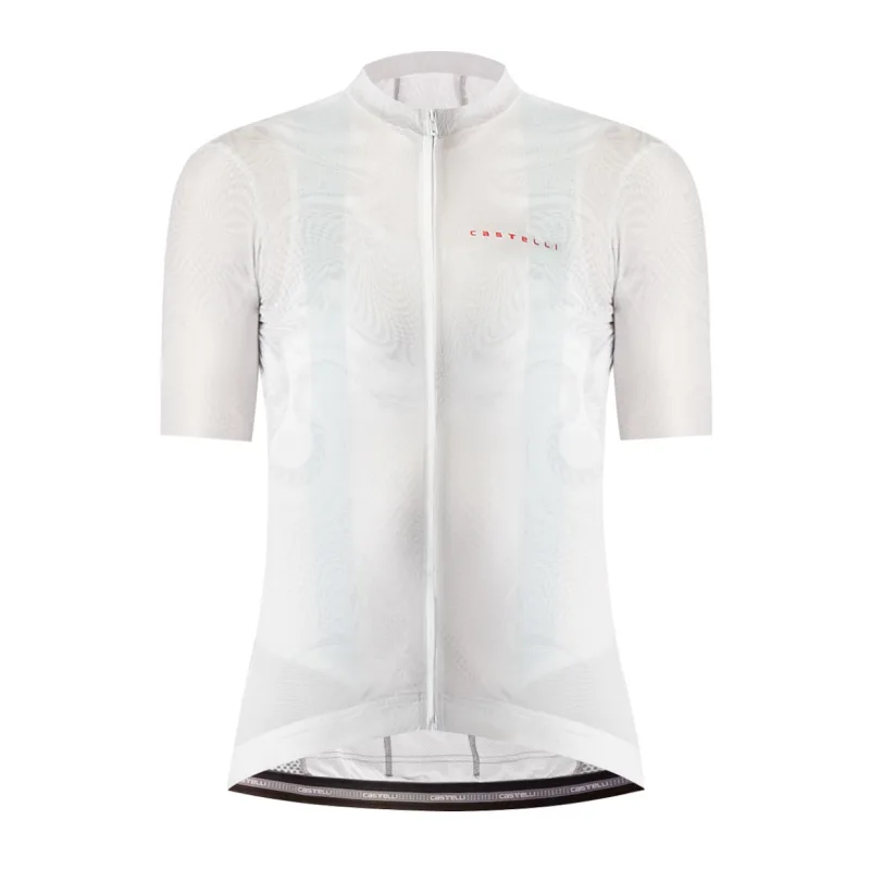 Cyklistický dres dámský Castelli Fantasia white