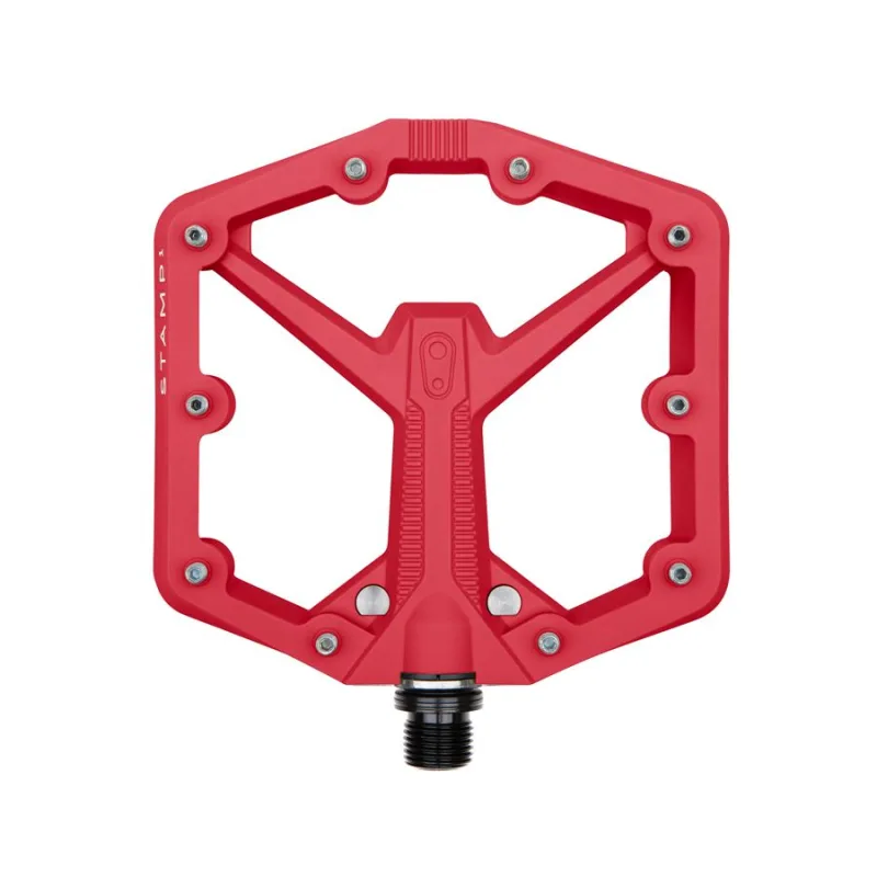 Pedály CRANKBROTHERS Stamp 1 Red Gen 2
