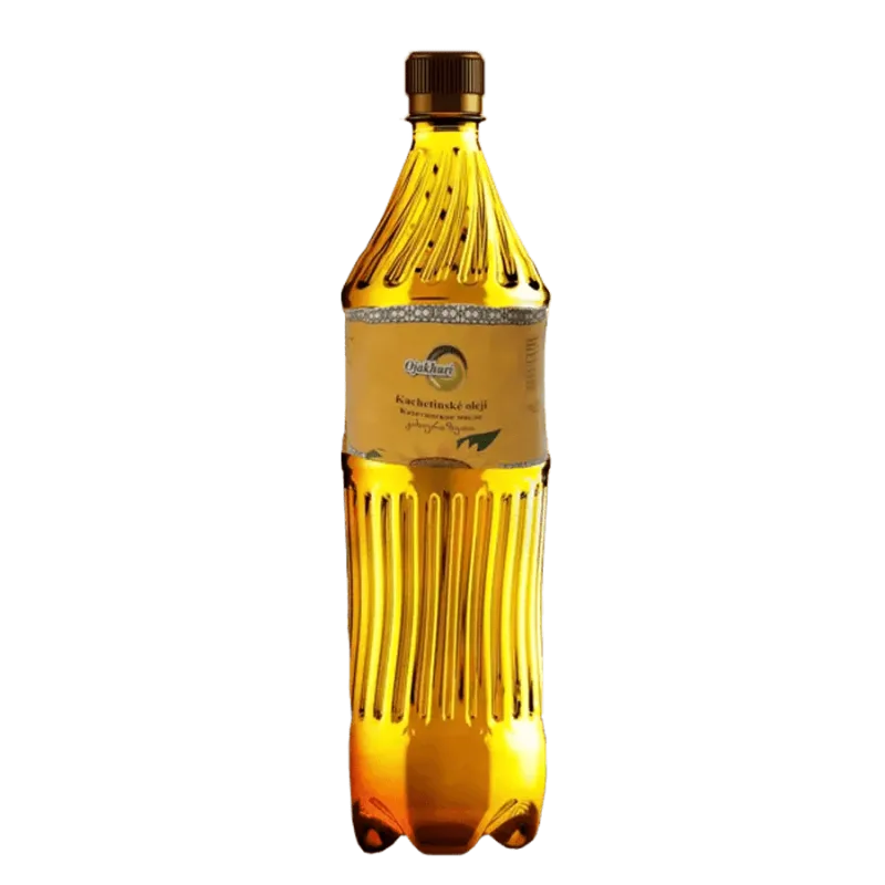 Odžachuri Kachetínsky nefiltrovaný slnečnicový olej - 900 ml.
