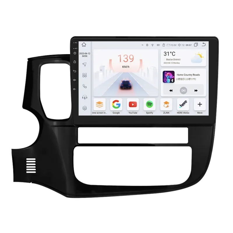 HIZPO KXLD101001 Autorádio 10,1“ Android pro Mitsubishi Outlander 3 Varianta: B - S RockFord, Model: S101008 (8+128GB) CHR1728_TYP2