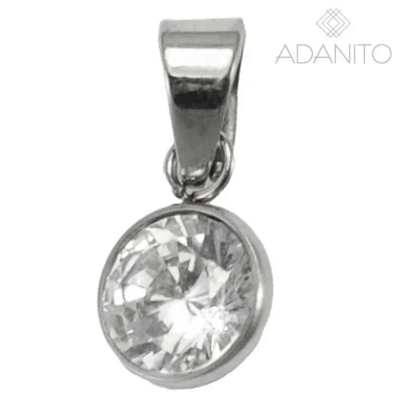 Prívesok z chirurgickej ocele s kameňom SCREAM SH251S