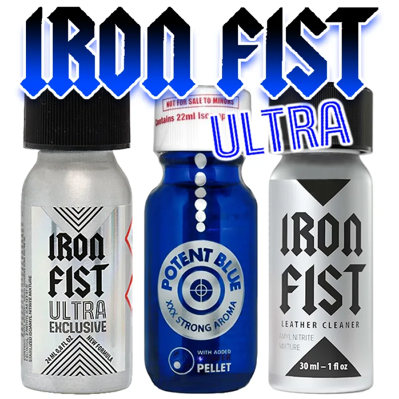 Poppers POPPERS IRON FIST ULTRA BALÍČEK (3x24ml)