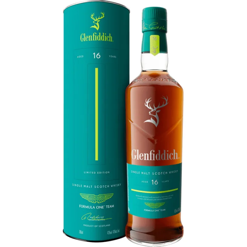 Glenfiddich 16y Aston Martin 43% 0,7 l (tuba)