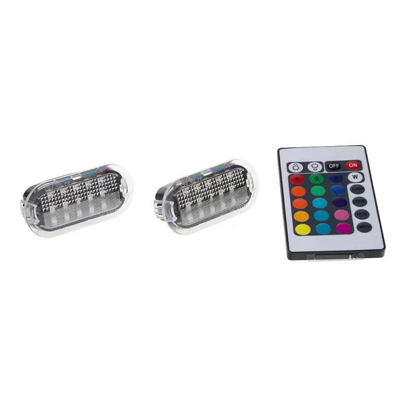 LED osvětlení interiéru VW, Seat, Škoda, RGB 961vw11rgb