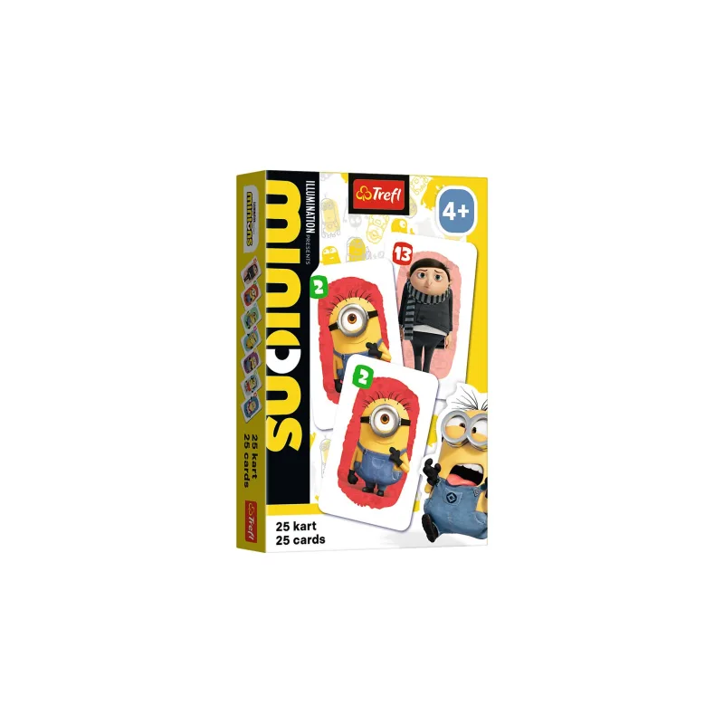 Trefl Čierny Peter Mimoni spoločenská hra - karty v krabičke 6x9cm