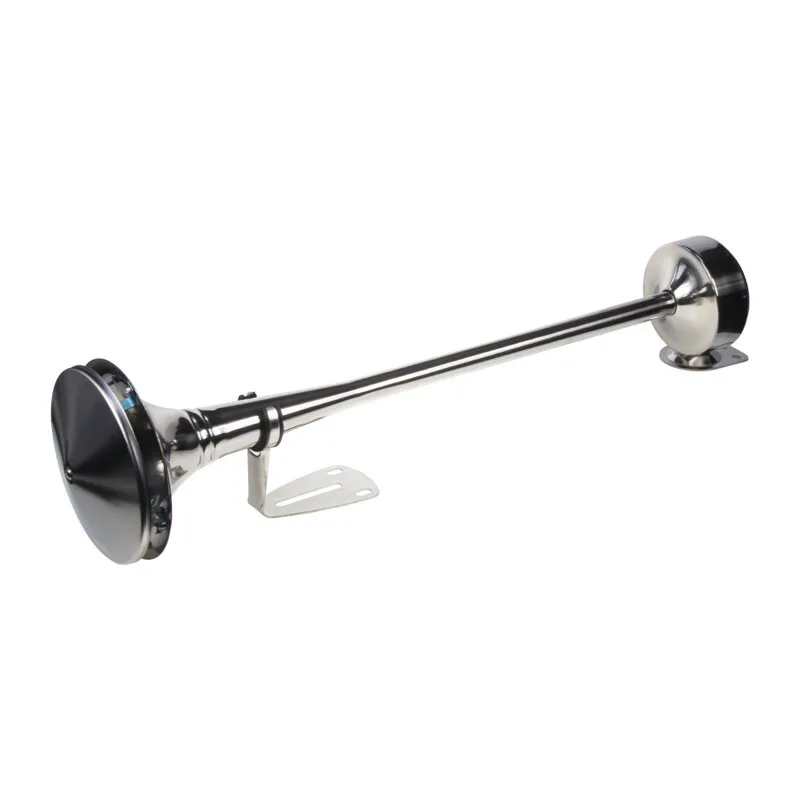 Singl-fanfára 580mm, nerezová, hluboký tón bez kompresoru sn-003-580