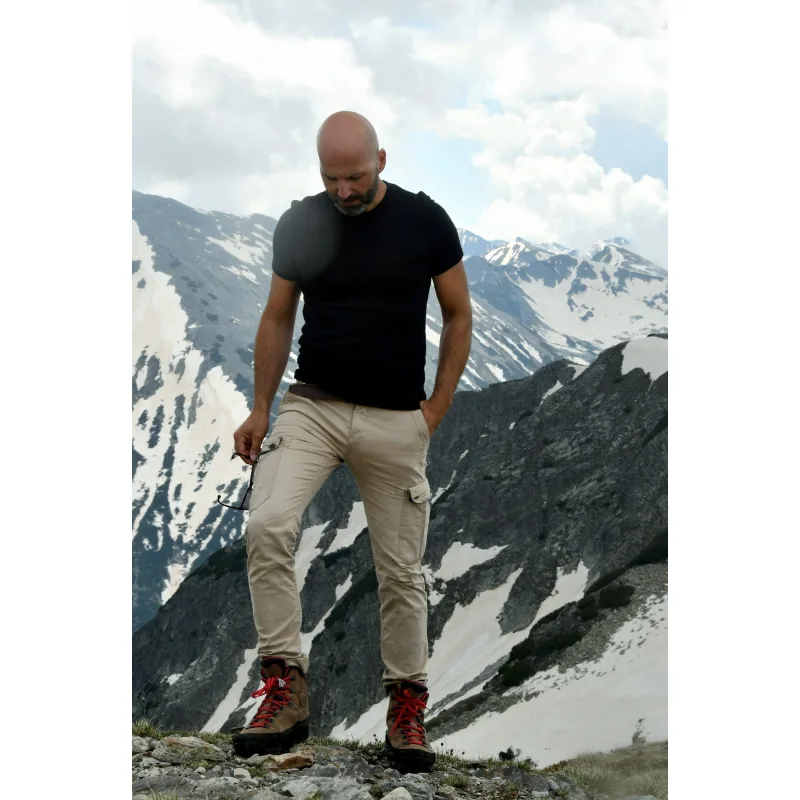 Pánske funkčné tričko TERMOintima RETRO čierne - S, čierna sýta