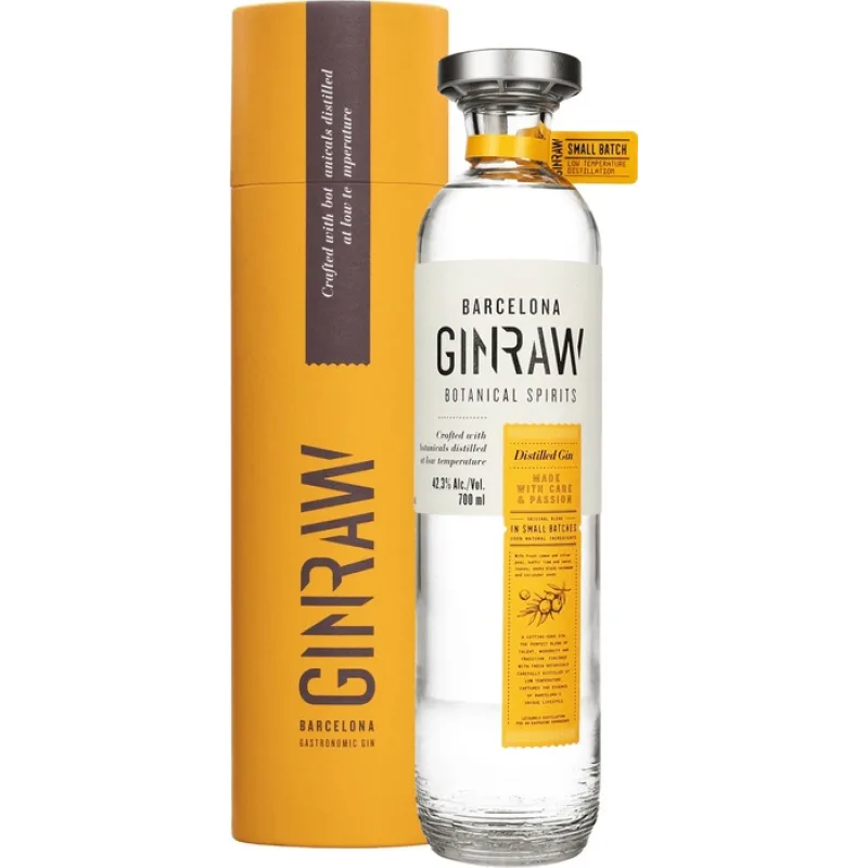 GinRaw Gastronomic Gin 42,3% 0,7 l (tuba)
