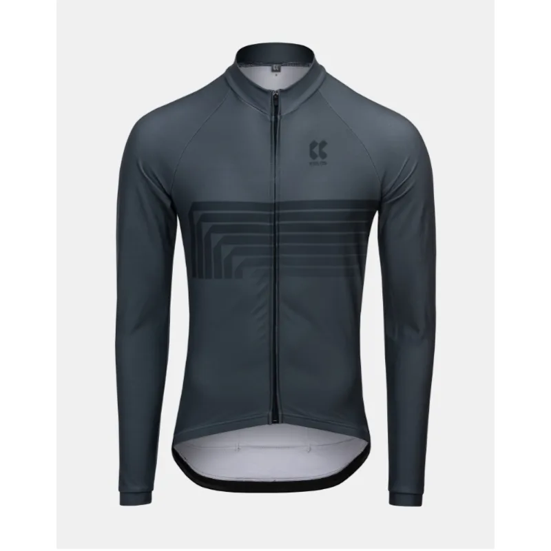 Cyklistický dres dlouhý rukáv Kalas Motion Z2 2032-221 šedý 2023