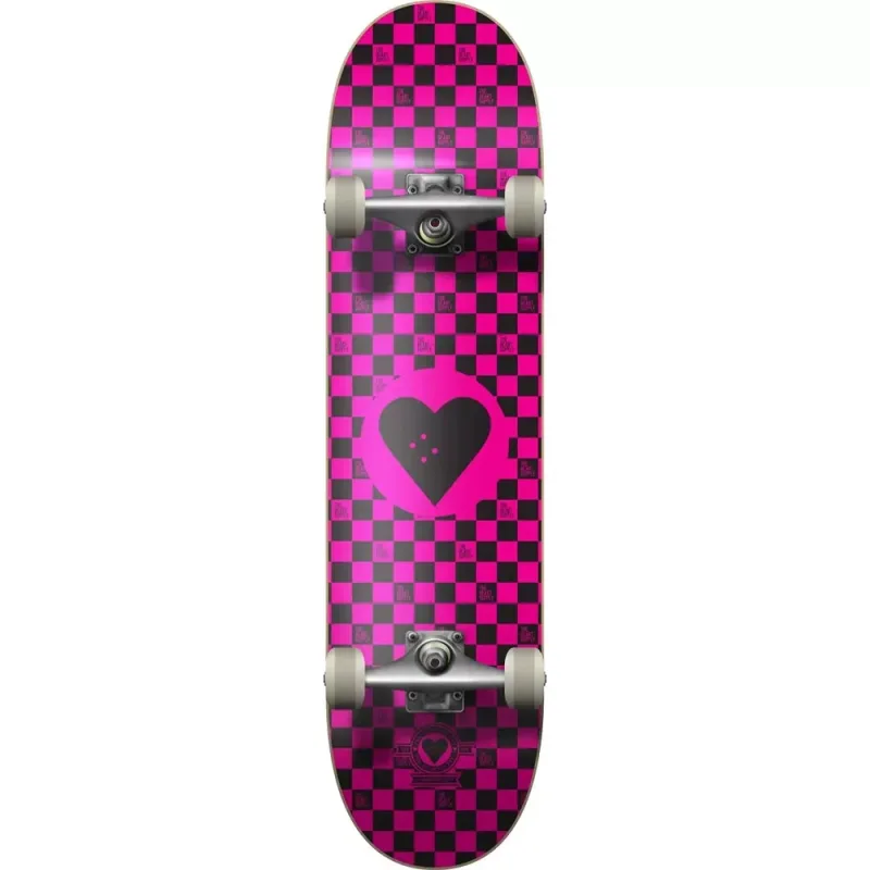 Heart Supply Round Logo 7.75" Skateboard - Checks