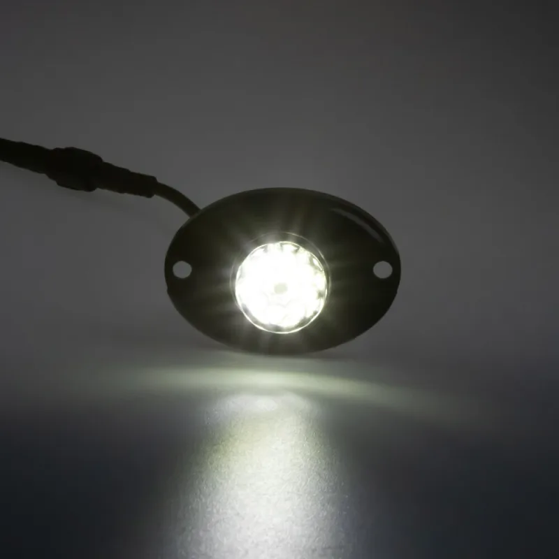 PROFI výstražné LED světlo vnější bílé, 12-24V, ECE R10 kf315-1W