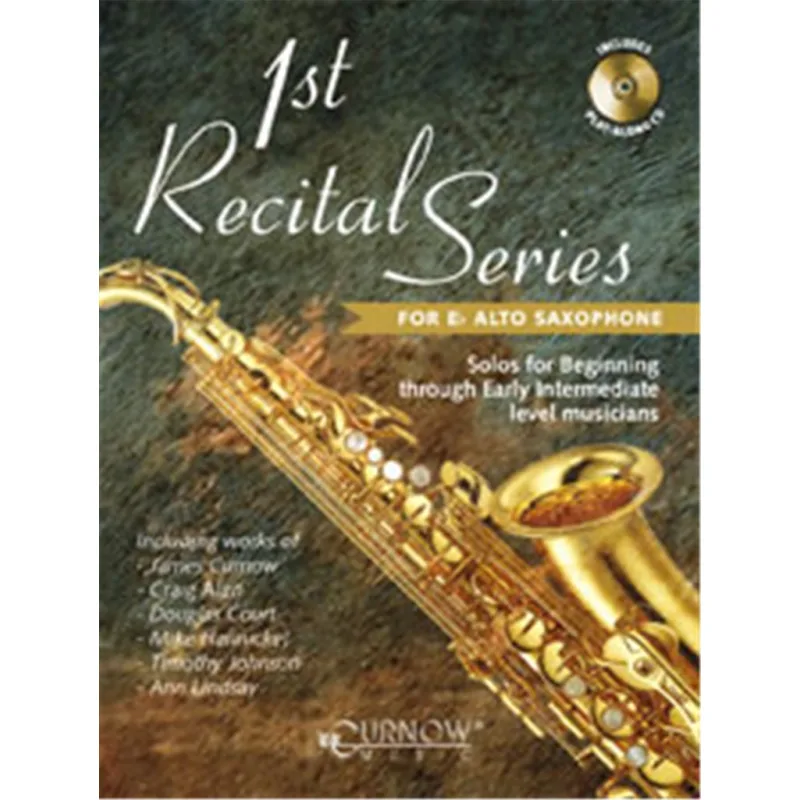 Curnow Music 1st Recital Series for Eb Alto Saxophone + CD