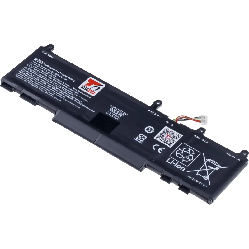 Baterie T6 Power HP EliteBook 830 G9, 840 G9, 860 G9, 1040 G9, 4430mAh, 51,3Wh, 3cell, Li-pol NBHP0240
