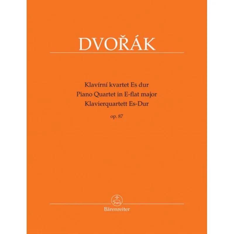 Bärenreiter Klavírní kvartet Es dur op. 87
