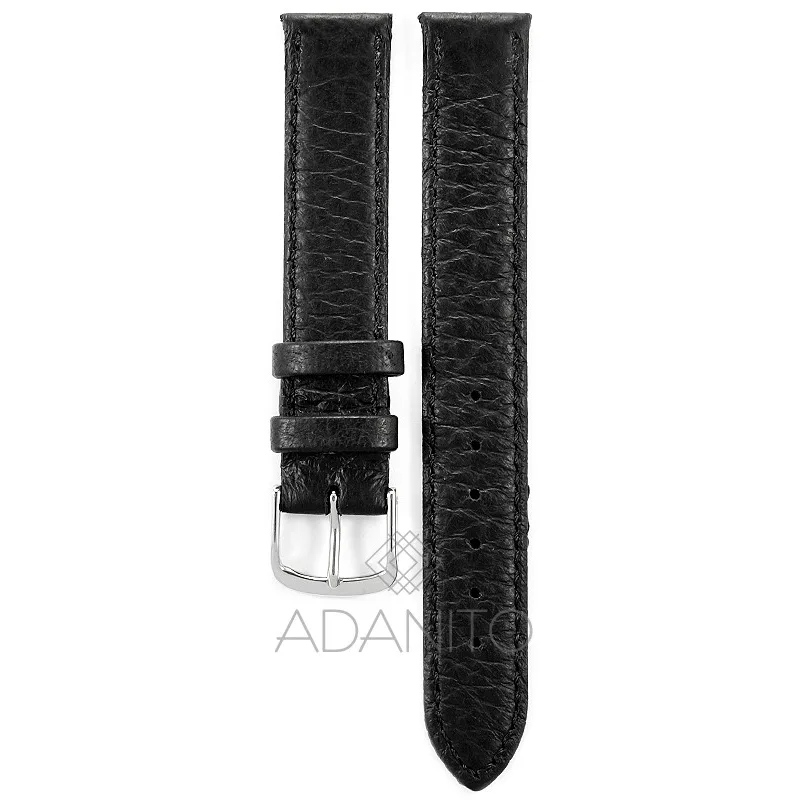 Terra-Hirschleder - Remienok na hodinky z jelenej kože FLUCO 394-01-16