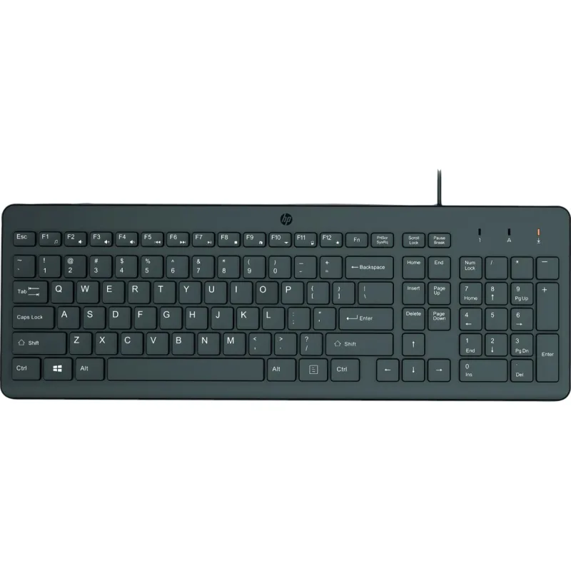 HP 150/Drátová USB/CZ-SK layout/Černá 664R5AA#BCM