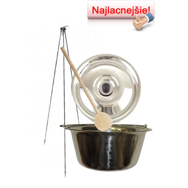 Nerezový kotlík 20 + Stojan | ikotliky.sk