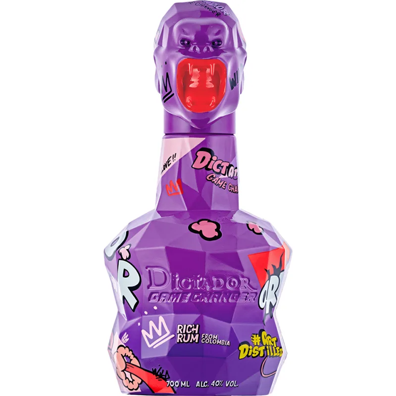 Dictador Game Changer Violet Bottle 40% 0,7 l (čistá fľaša)