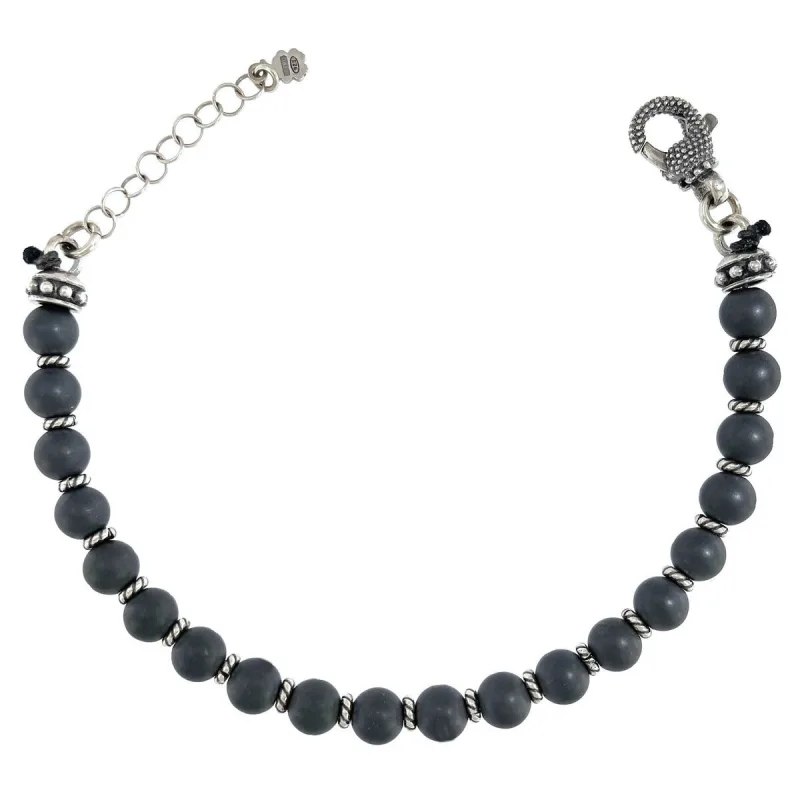 Strieborný luxusný pánsky náramok dĺžka náramku 18+3cm