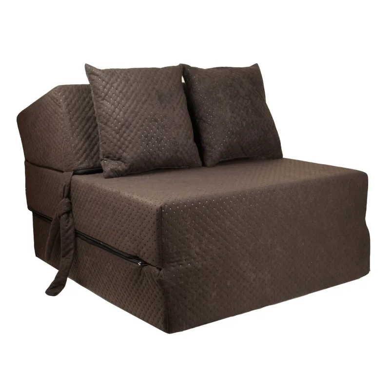 FIMEX Kreslo SUPER 70x200x15 hnedé