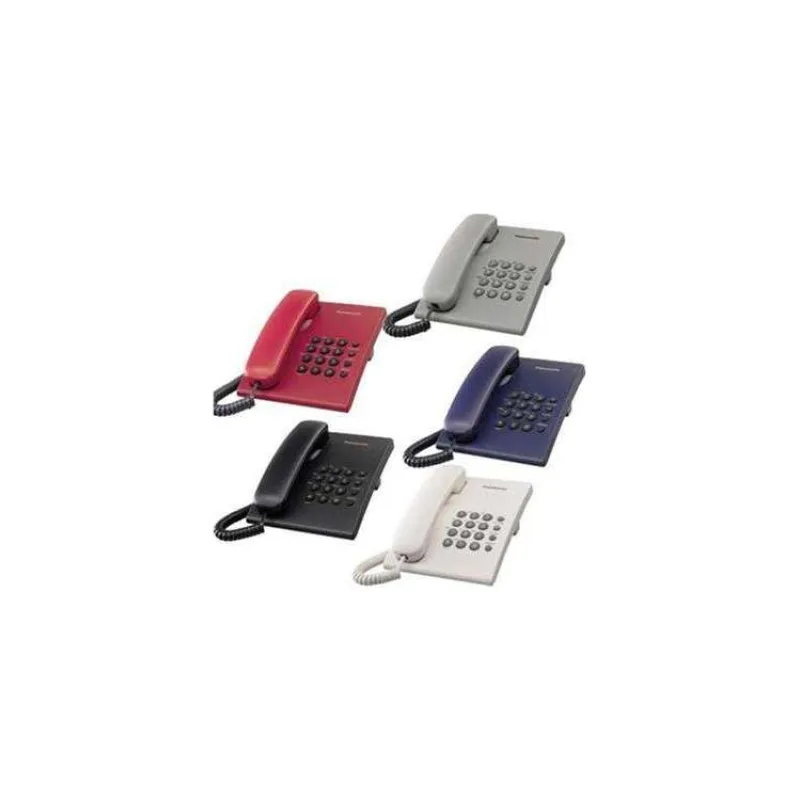 Panasonic KX-TS500FXW - jednolinkový telefon, bílý (KX-TS500FXW)