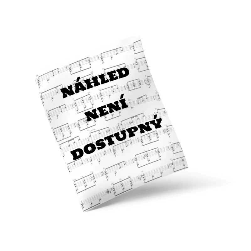 Schott Music Panton Dvě dumky pro fagot a klavír