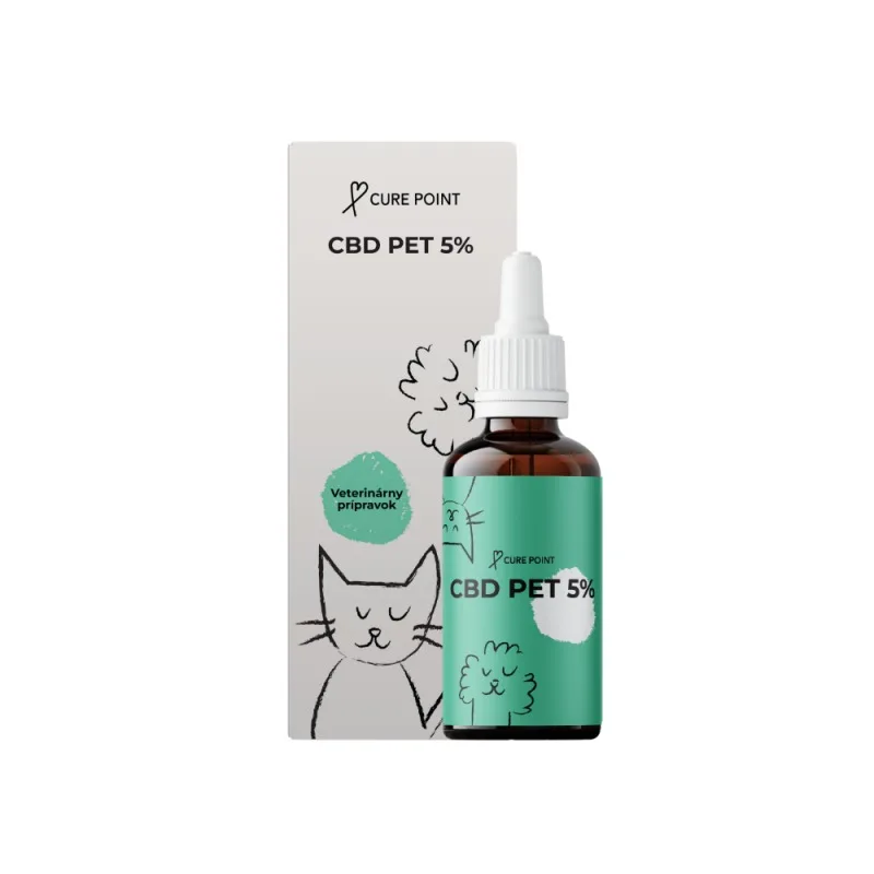 Cure Point Curepoint CBD olej PET 5%, 10ml