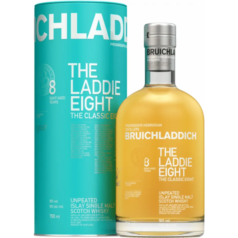 Bruichladdich The Laddie Eight 8y 50% 0,7 l (tuba)