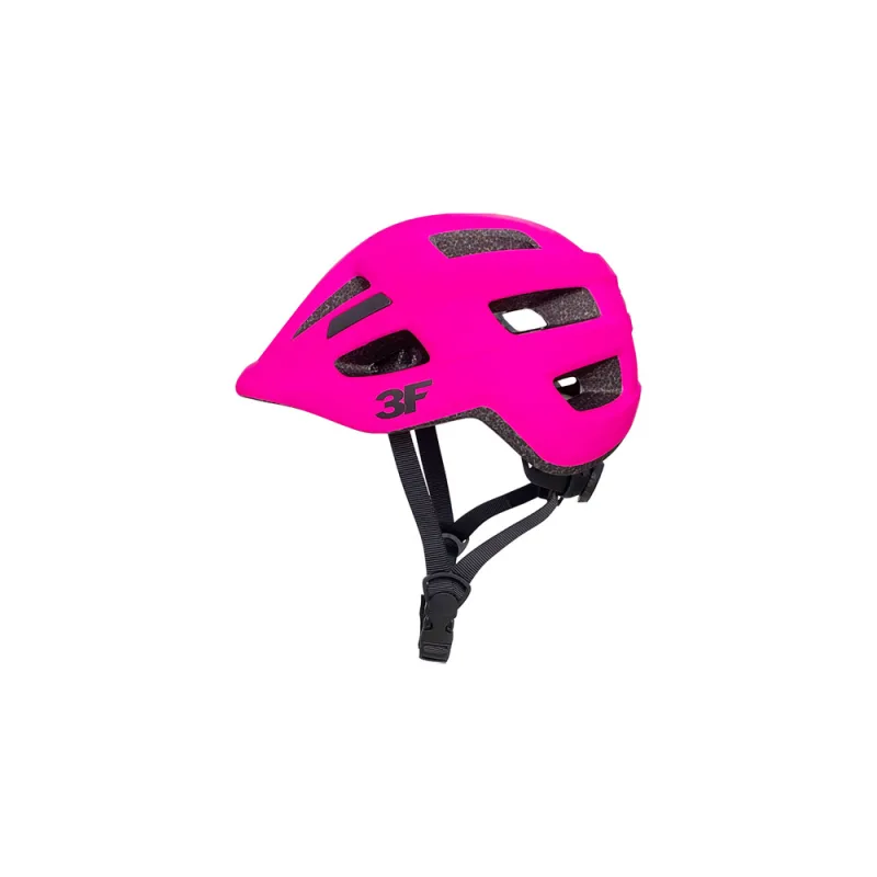 Dětská cyklistická helma 3F Flow jr. růžová