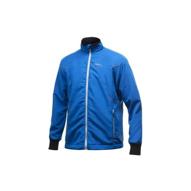 Dětská běžecká bunda Craft XC 194668-2336 junior modrá 122/128