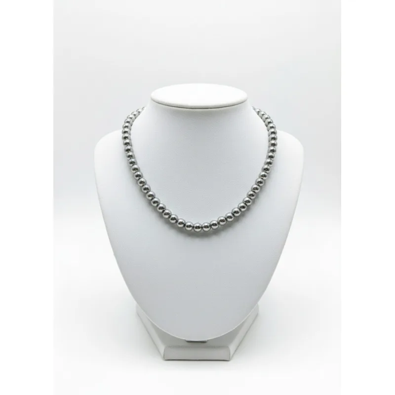 Náhrdelník z chrurgickej ocele guličky MEUCCI DS132N